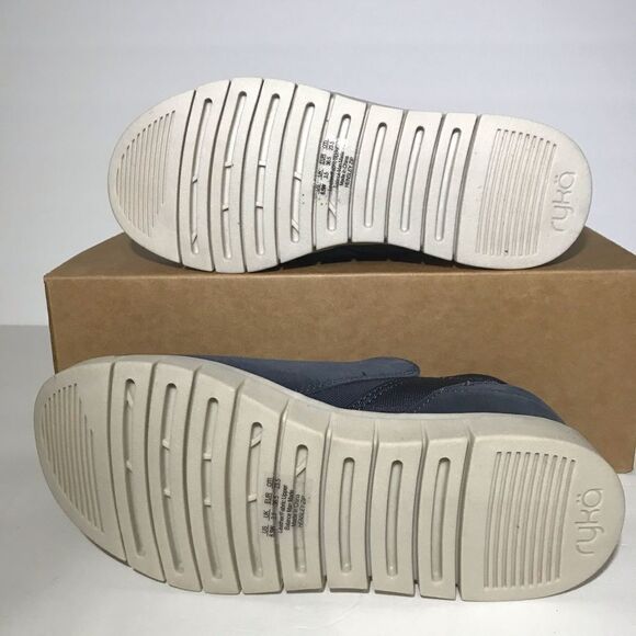 Ryka Hensley Zip Up Suede Leather Booties - Picture 7 of 8